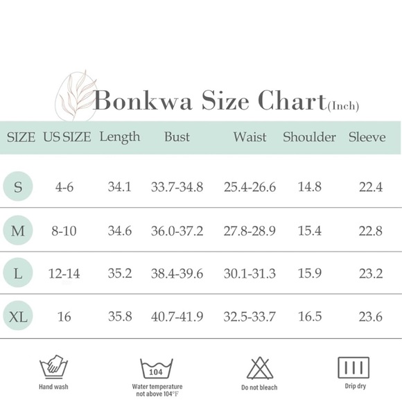 NEW Bonkwa Tiered Ruffle Hem Wrap V Neck Tie Waist Long Sleeve Red Dress Large - Picture 14 of 14